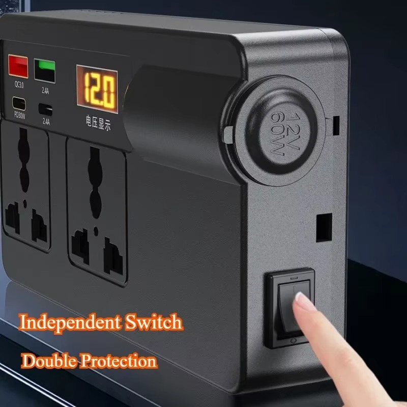 Inversor de 12V/24V CC a CA 110V/220V