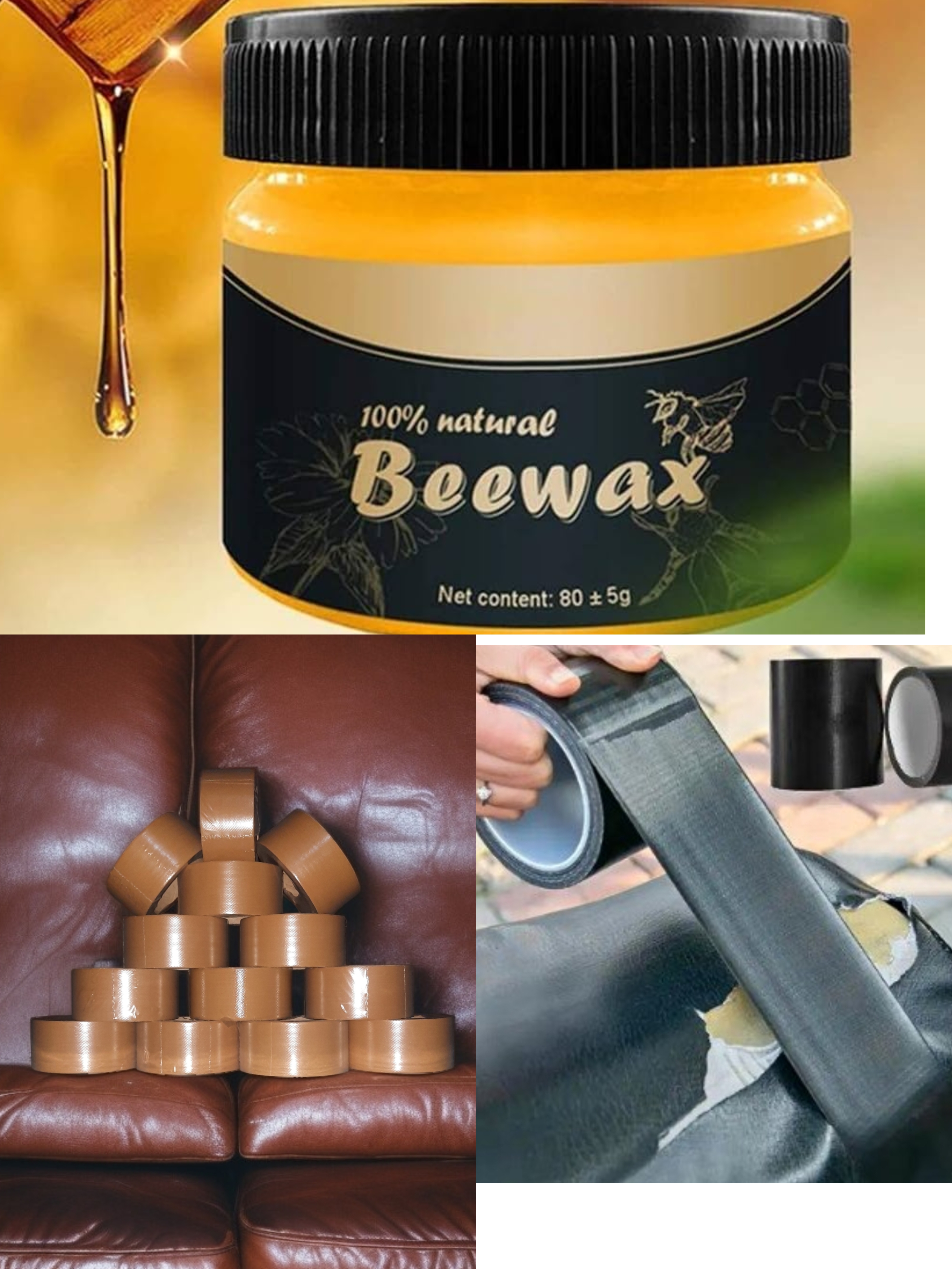 Combo Cuidado de cueros y madera