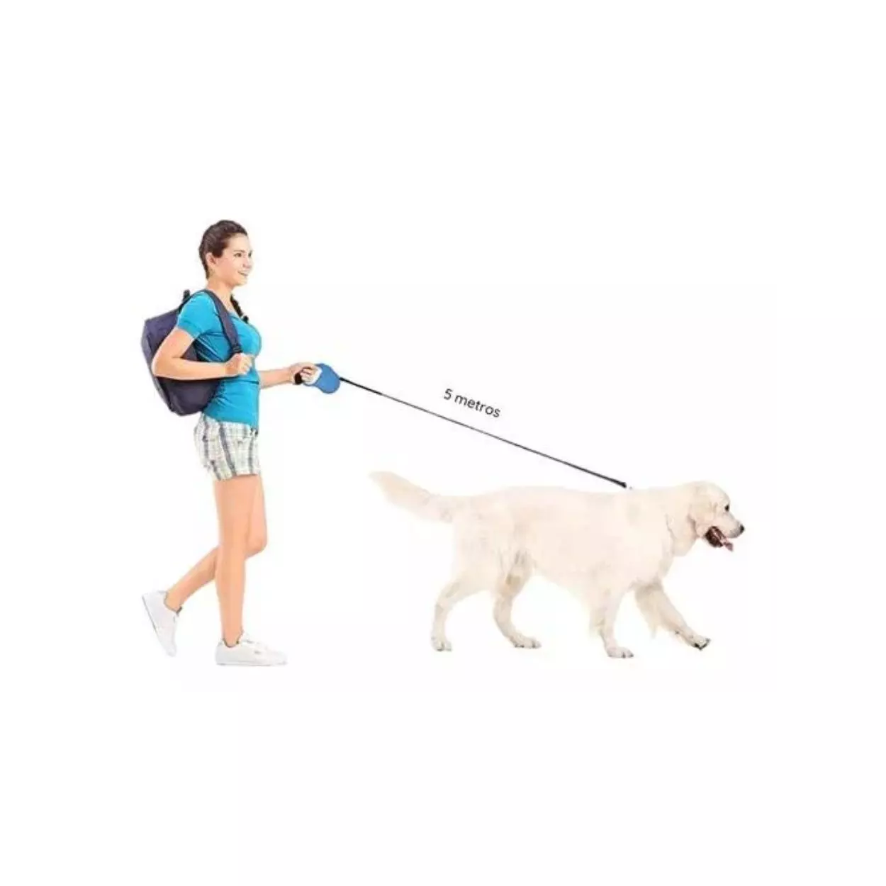 Correa Retr&aacute;ctil para Mascotas