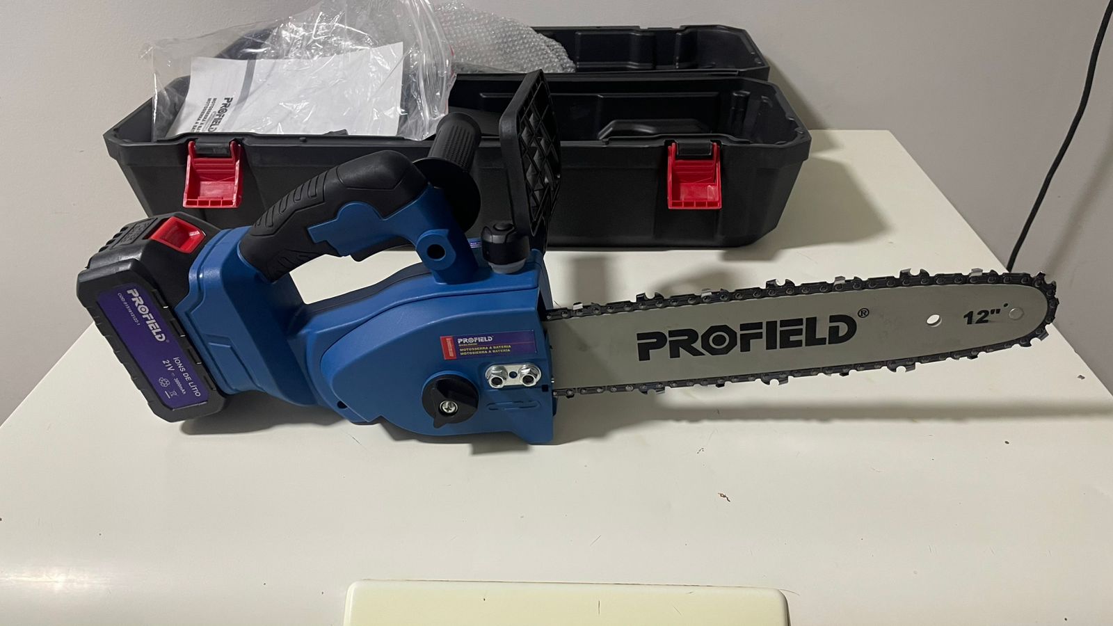 MOTOSIERRA A BATERIA PROFIELD