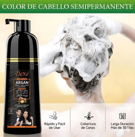 SHAMPO DEXE TINTE NEGRO NATURAL