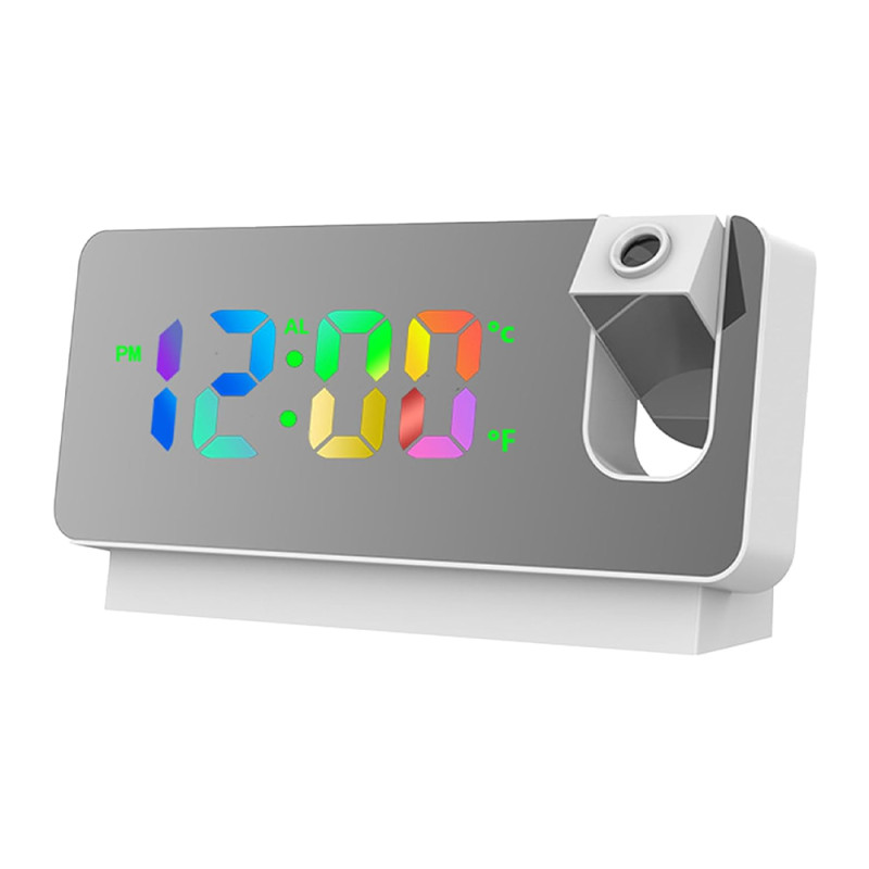Reloj Digital de Mesa con Proyector
