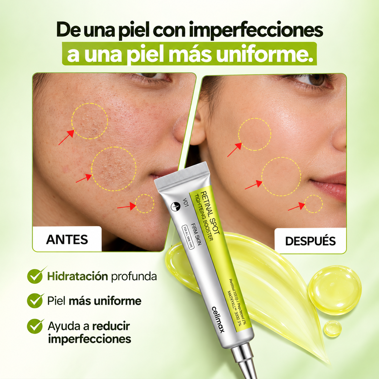 Celimax Retinal Shot &ndash; S&eacute;rum Renovador
