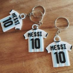 Llaveros de Messi