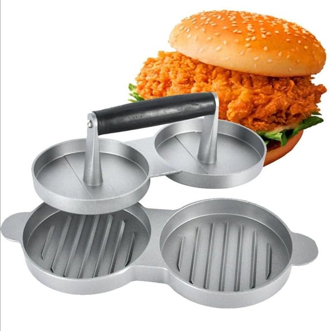 Prensa molde hamburguesa