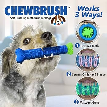 Chew Brush Limpieza Dental Mascotas
